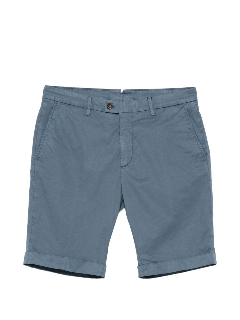 cuffed tailored shorts 1