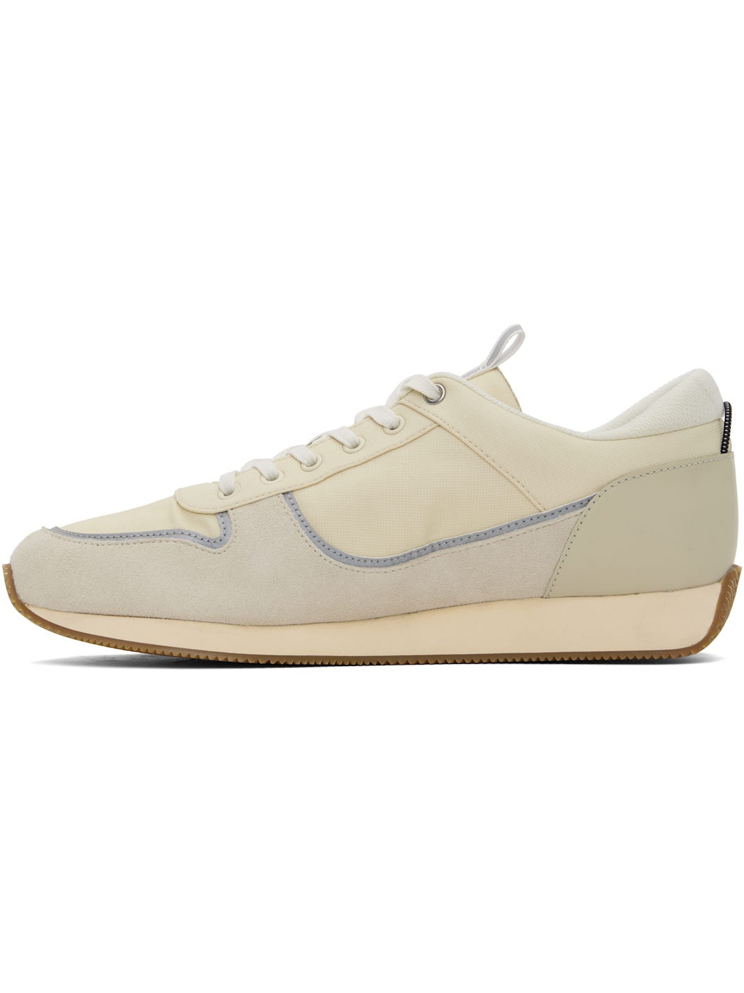 Off-White & Gray Pursuit Retro Runner Sneakers - 3