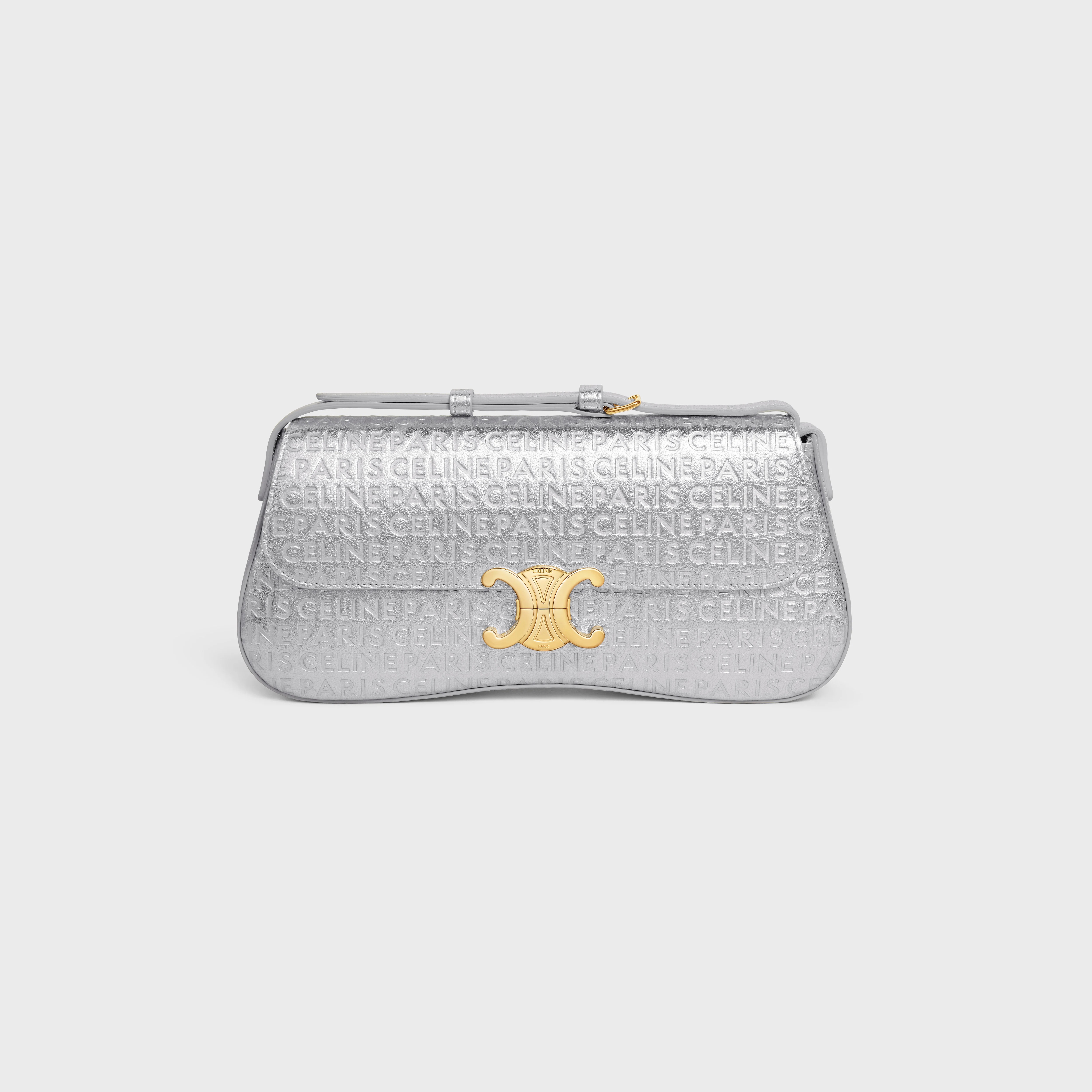 MEDIUM CELINE LOLA BAG in laminated calfskin with celine all-over - 1