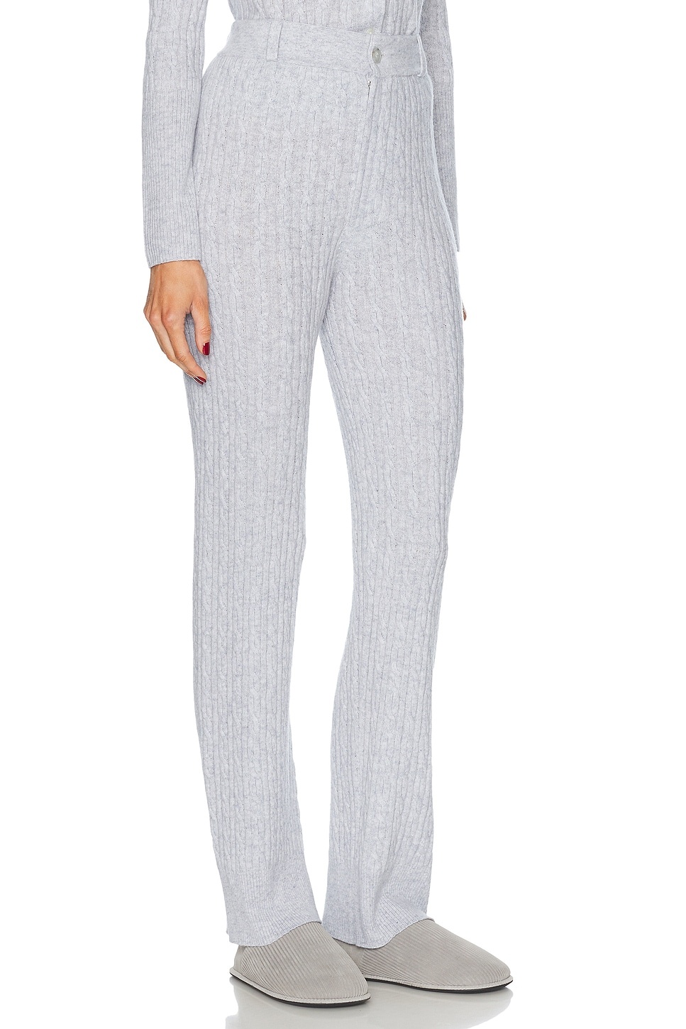 Cable Cashmere Trouser - 2