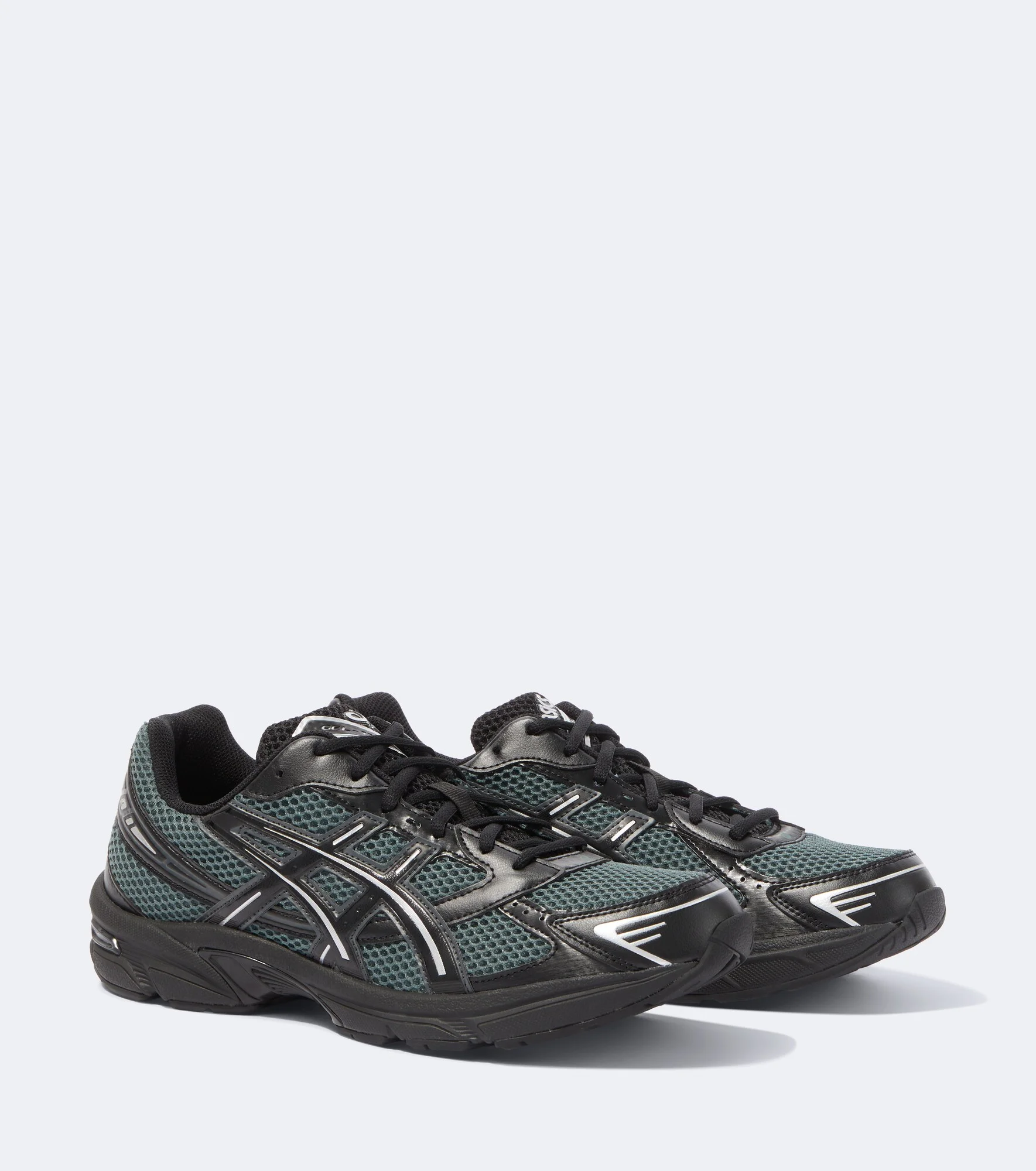 Gel-1130 leather-trimmed sneakers - 1