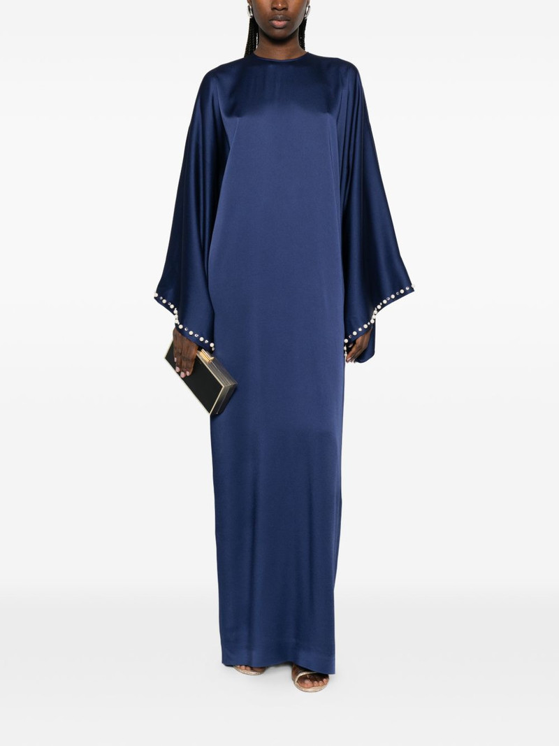 Stella McCartney embellished-sleeve maxi dress outlook