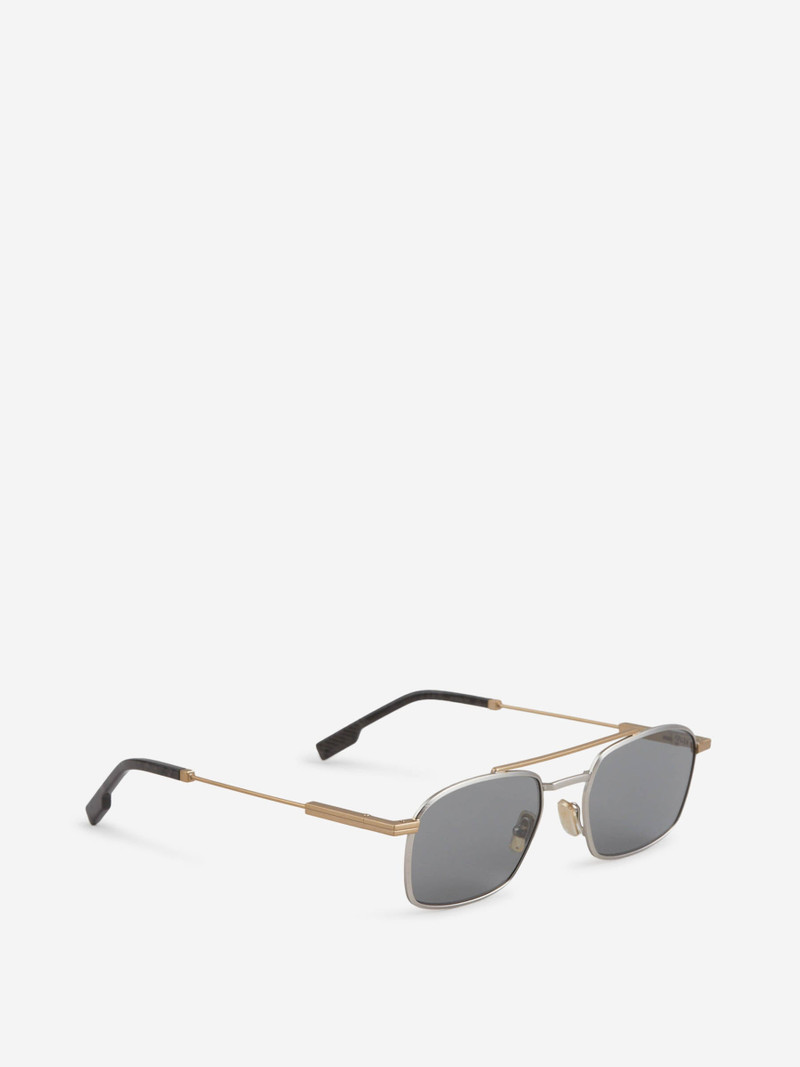 ZEGNA RECTANGULAR SUNGLASSES outlook