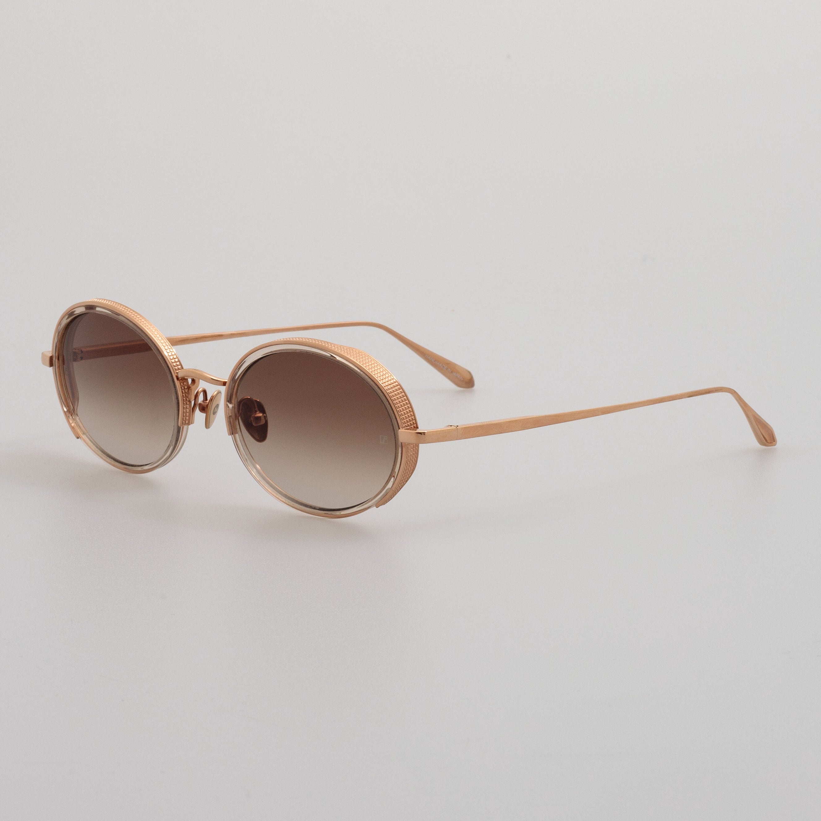 Finn Sunglasses in Rose Gold - 2