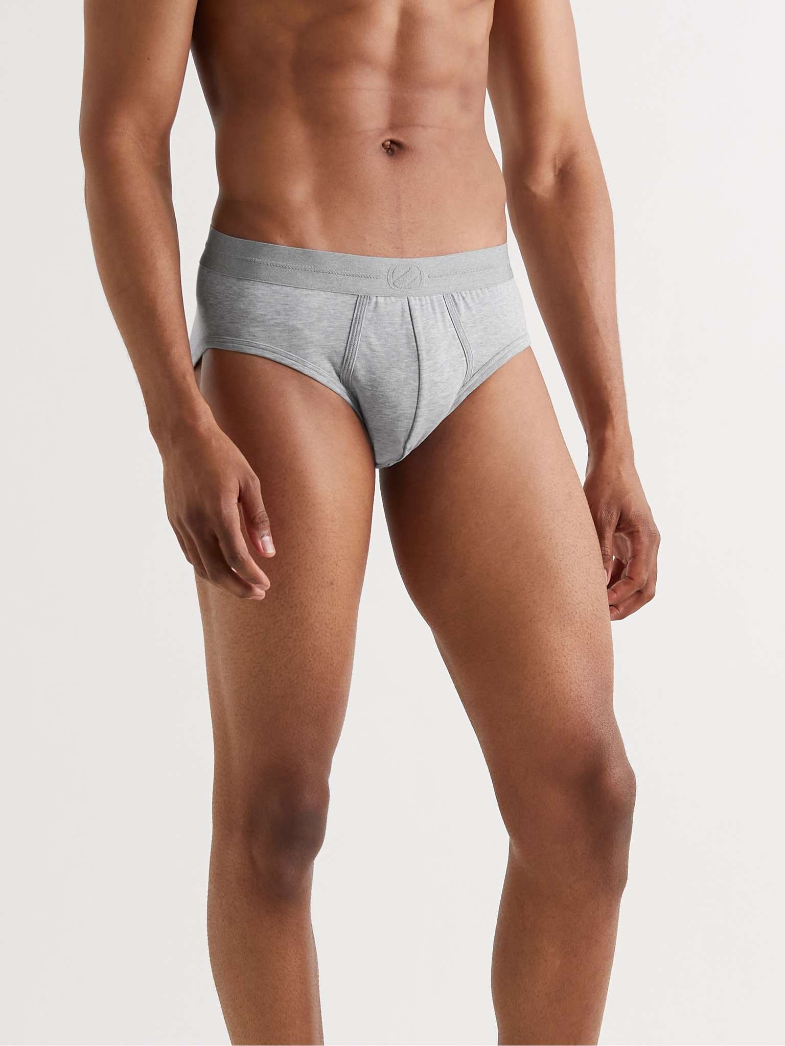 Stretch-Cotton Briefs - 2