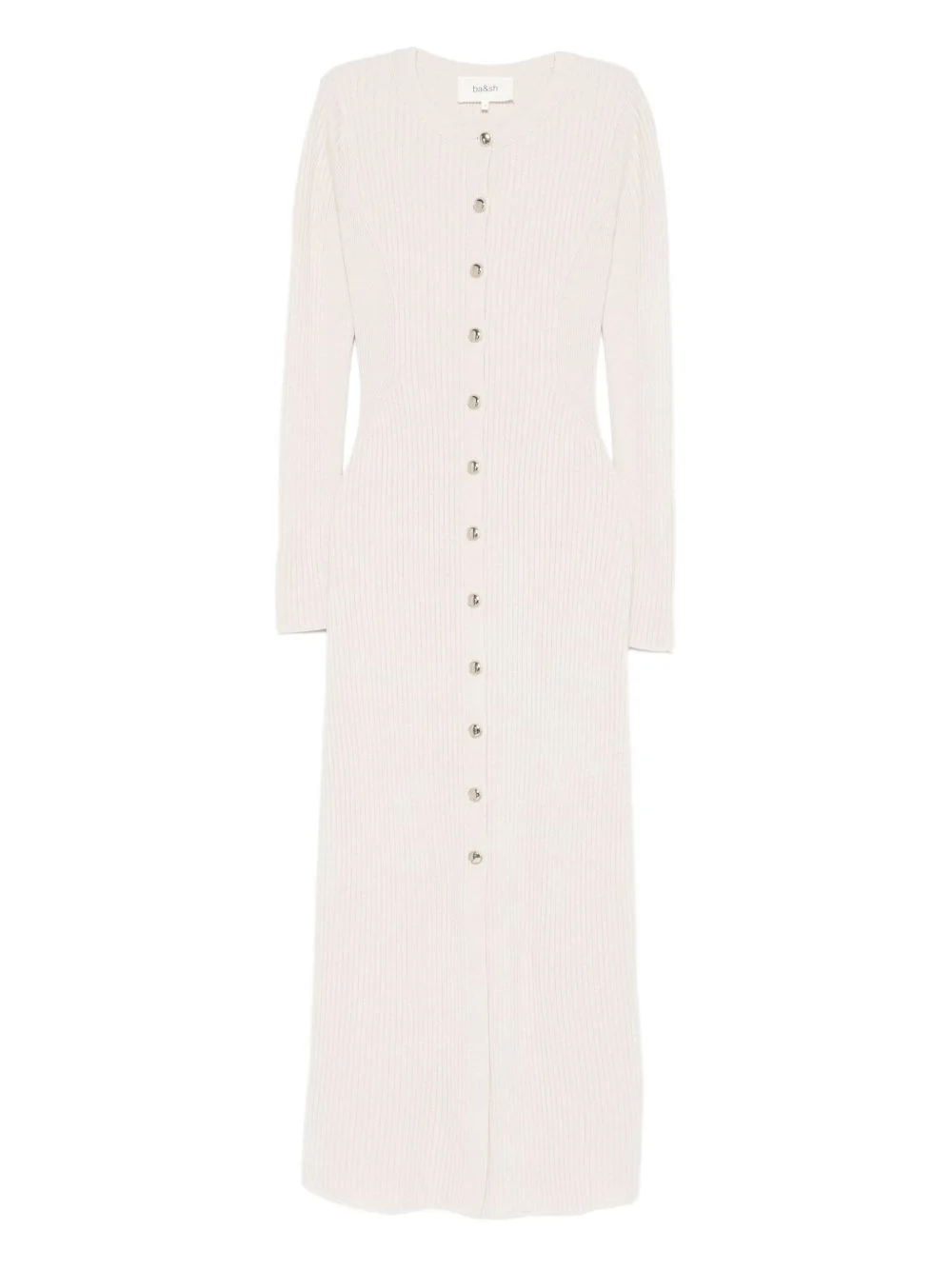 Anisa button-up ribbed maxi dress - 1