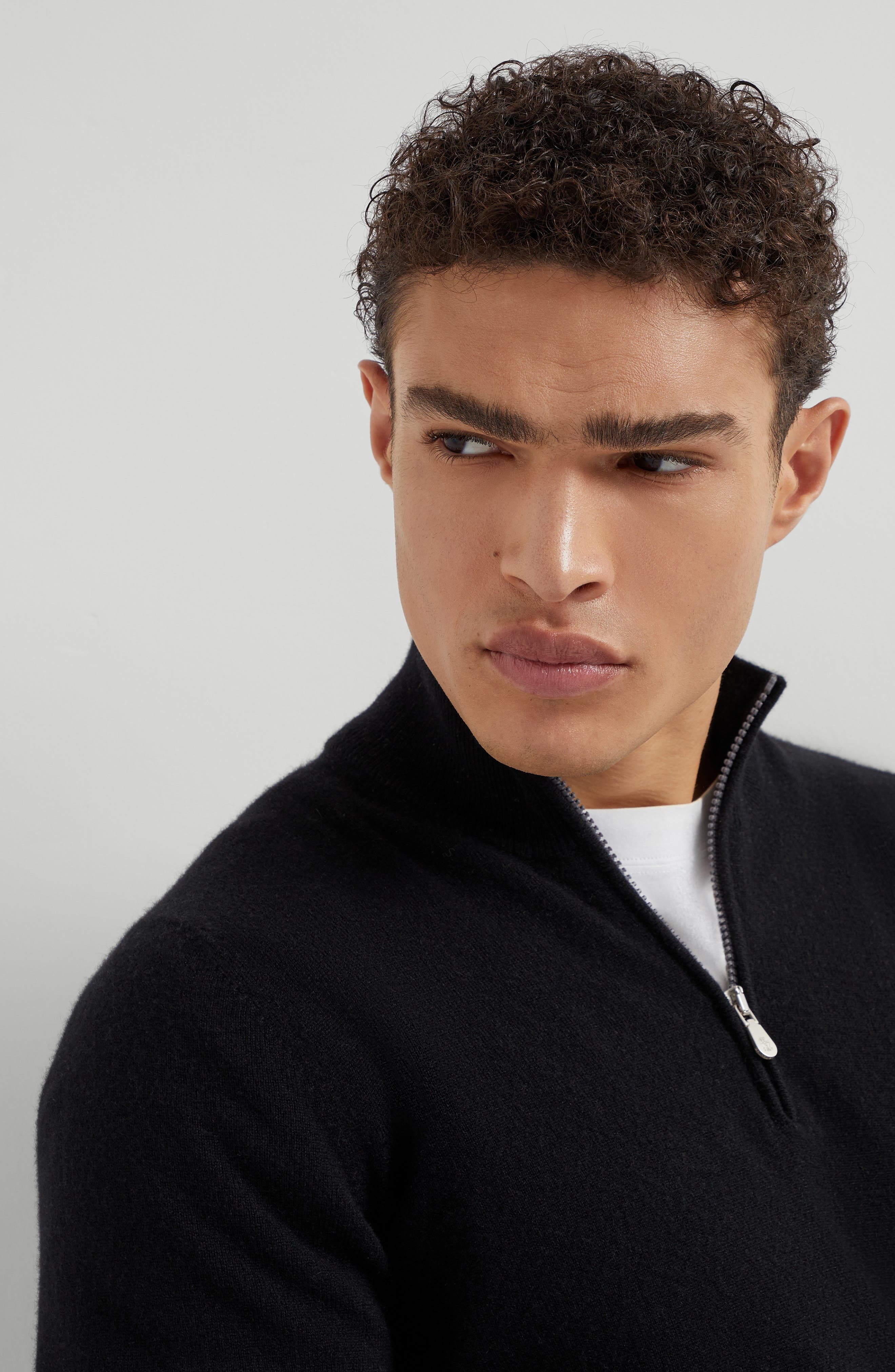 Brunello Cucinelli Cashmere sweater in Black at Nordstrom - 4