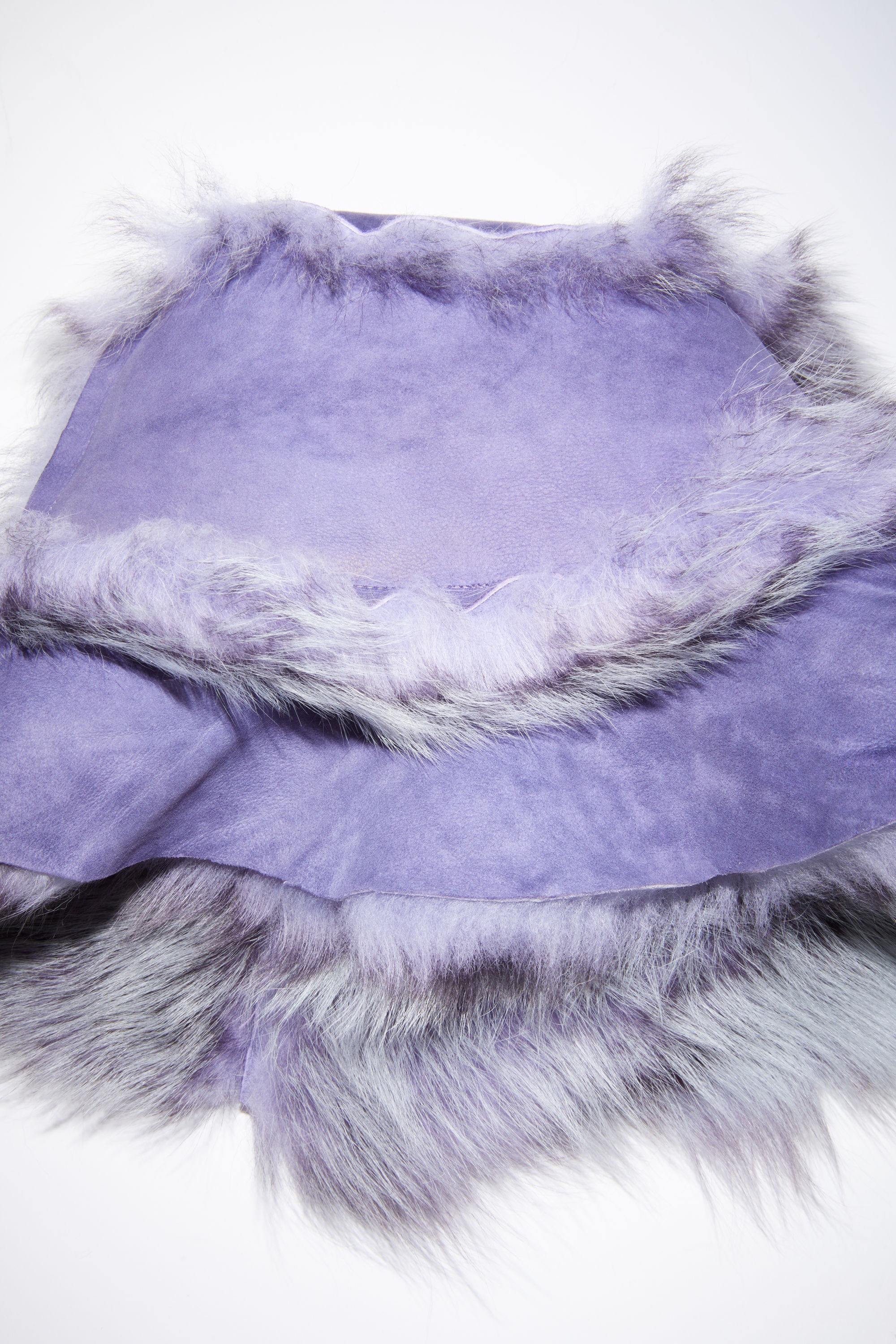Shearling bucket hat - Lilac purple - 5