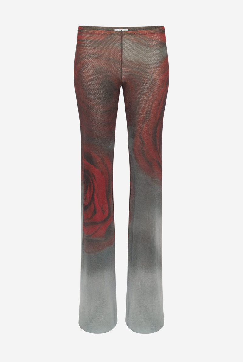 THE RED BLURRY ROSES PANTS 5