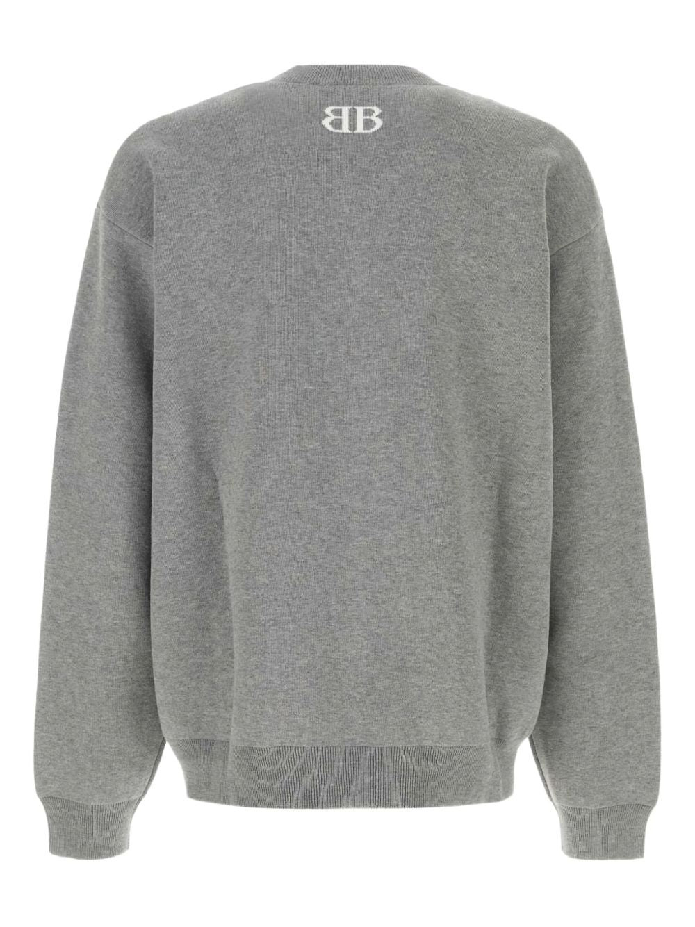 Balenciaga Men Cotton Sweather With Logo - 2