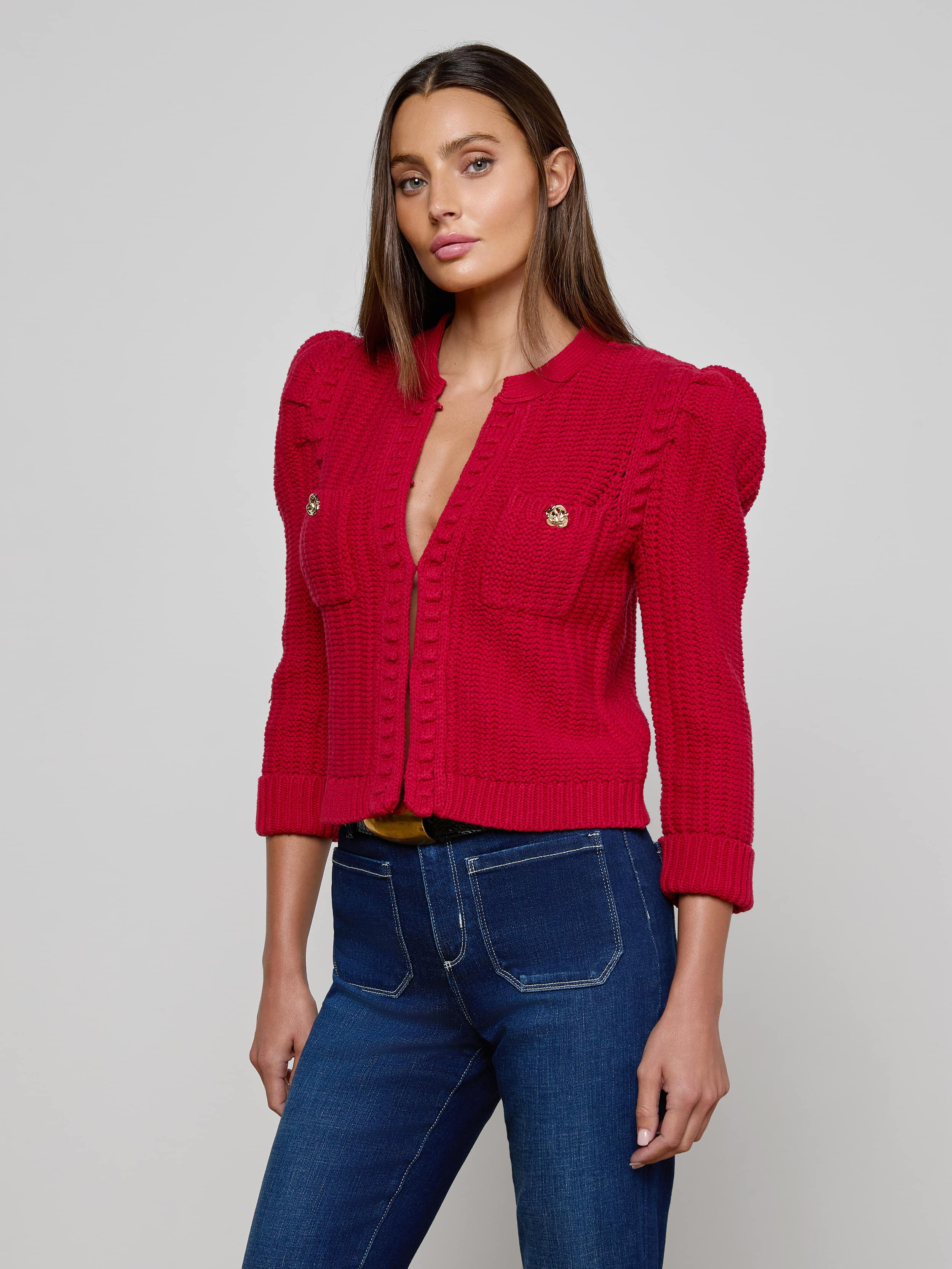 Delli Cropped Cardigan - 3