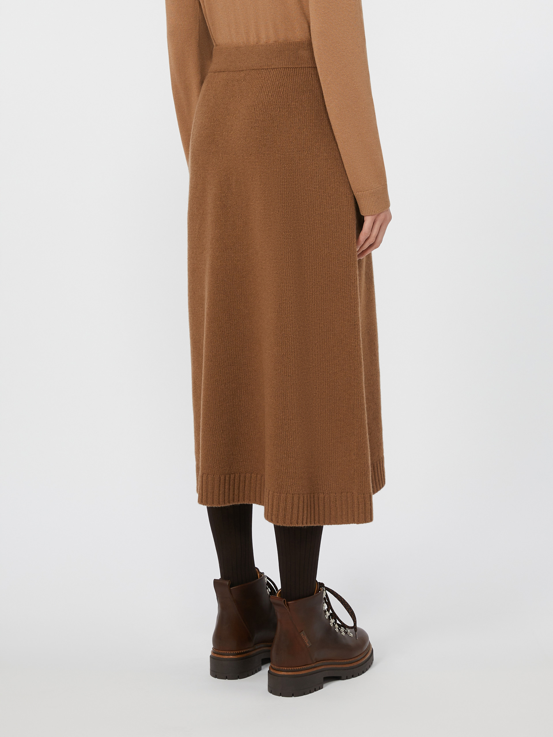BARNABA Wool knit skirt - 4
