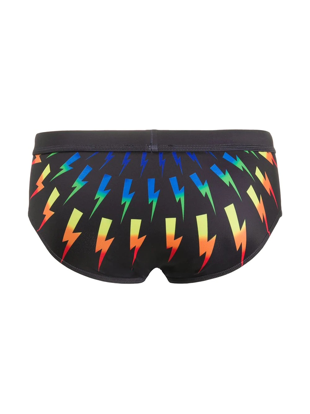 Thunderbolt print swimming trunks - 2