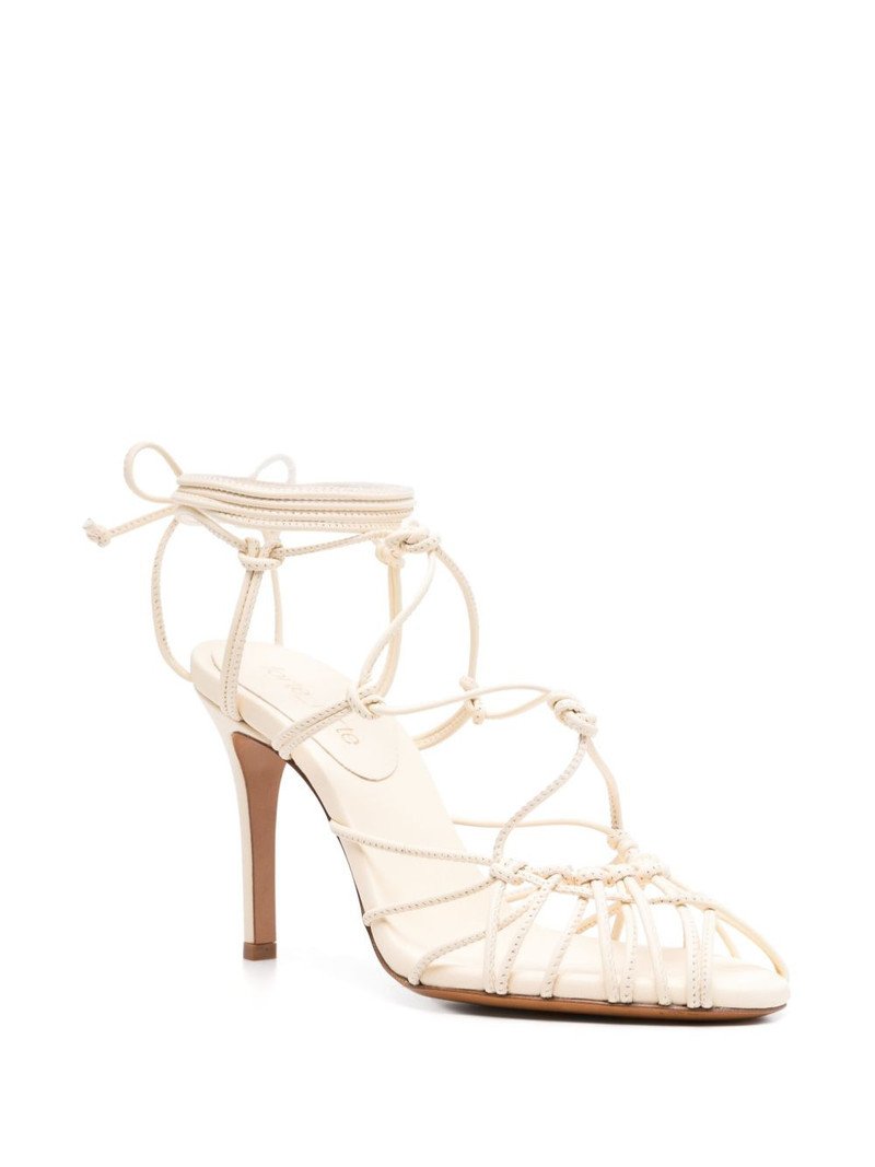 forte_forte 95mm slender-heel sandals outlook