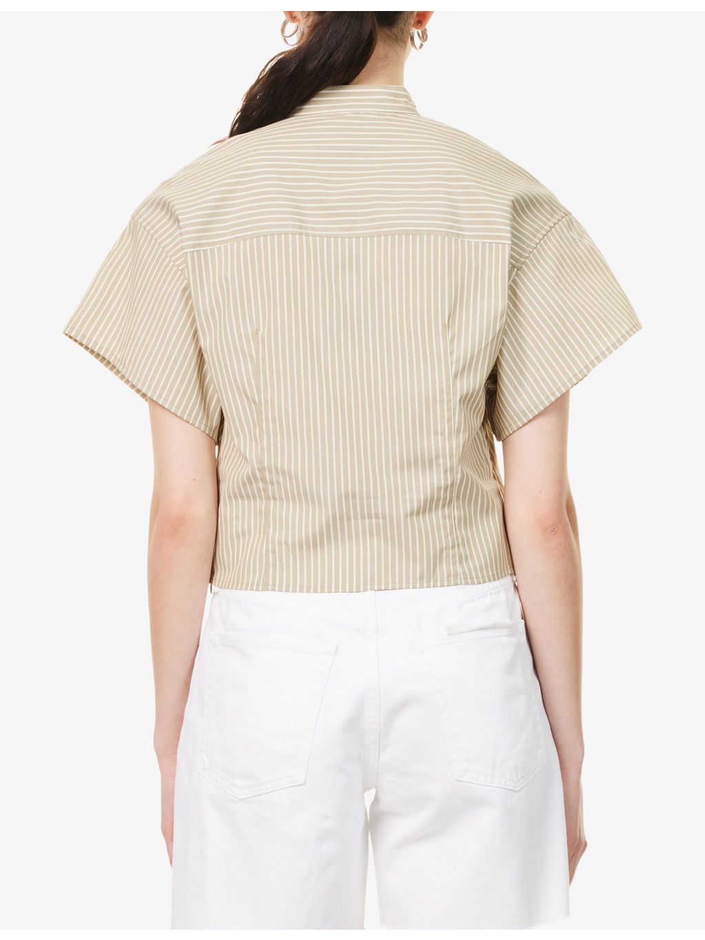 Gretchen Striped Cotton Top - 4