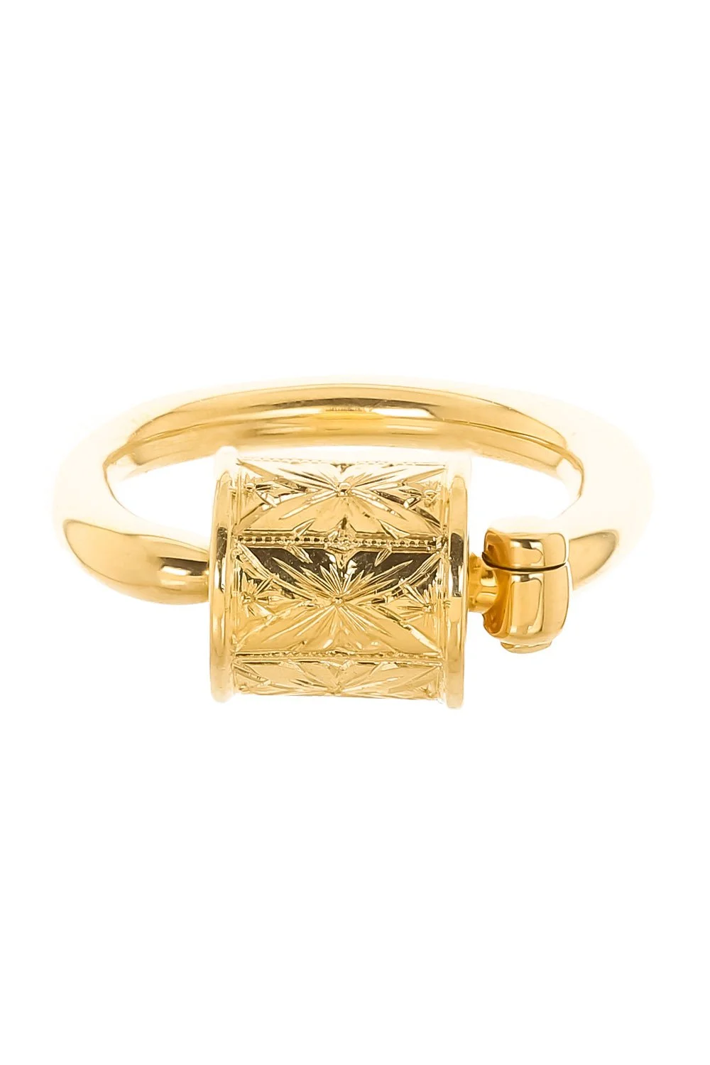 Engraved Trundle Ring - 1
