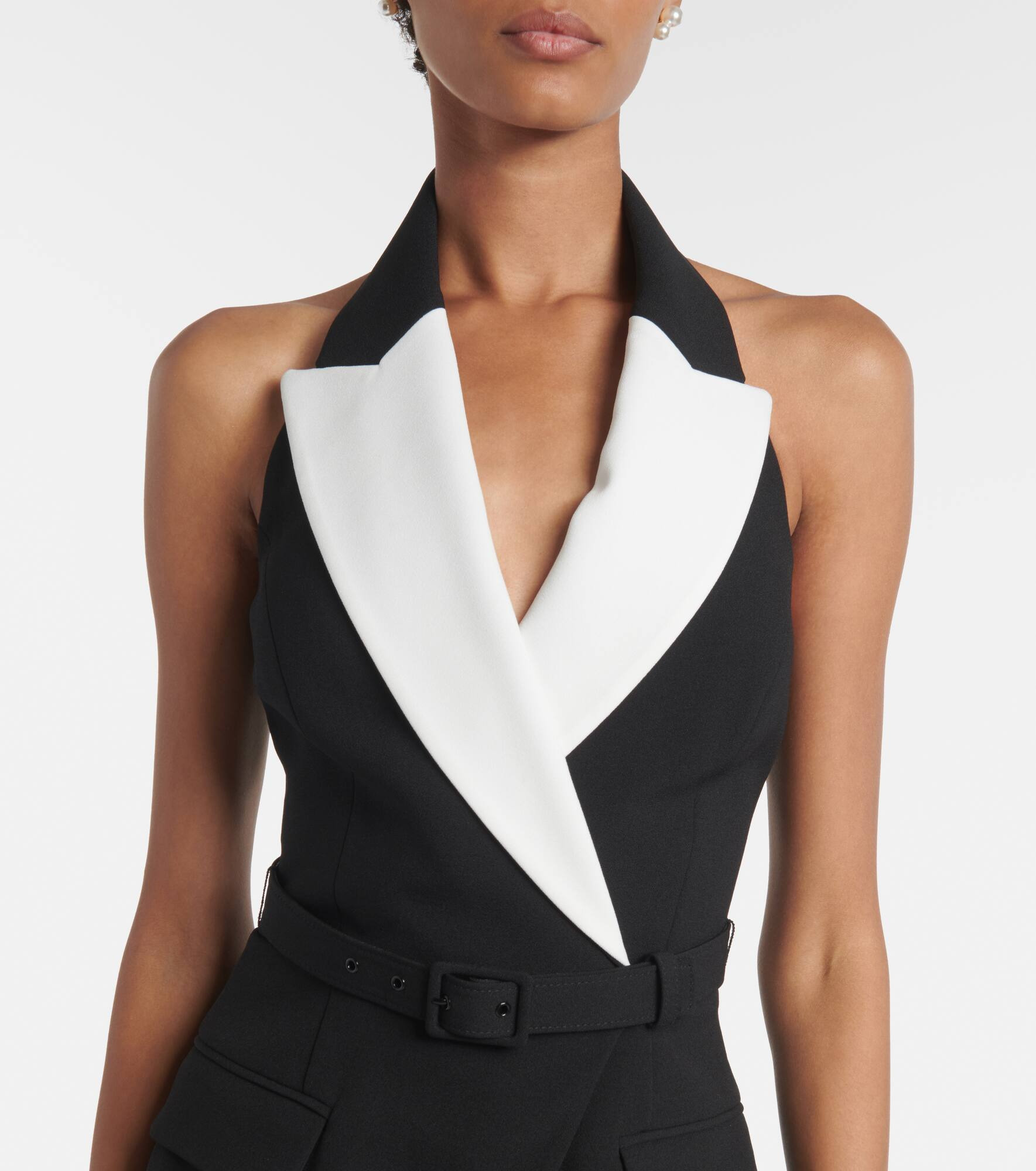 Emma belted midi dress - 4