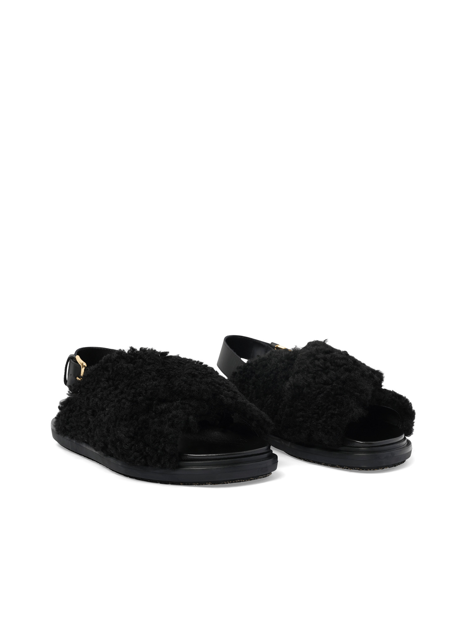 Fussbett Incrocioco Sandals in Black - 2