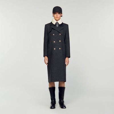 Sandro LONG OFFICER COAT outlook