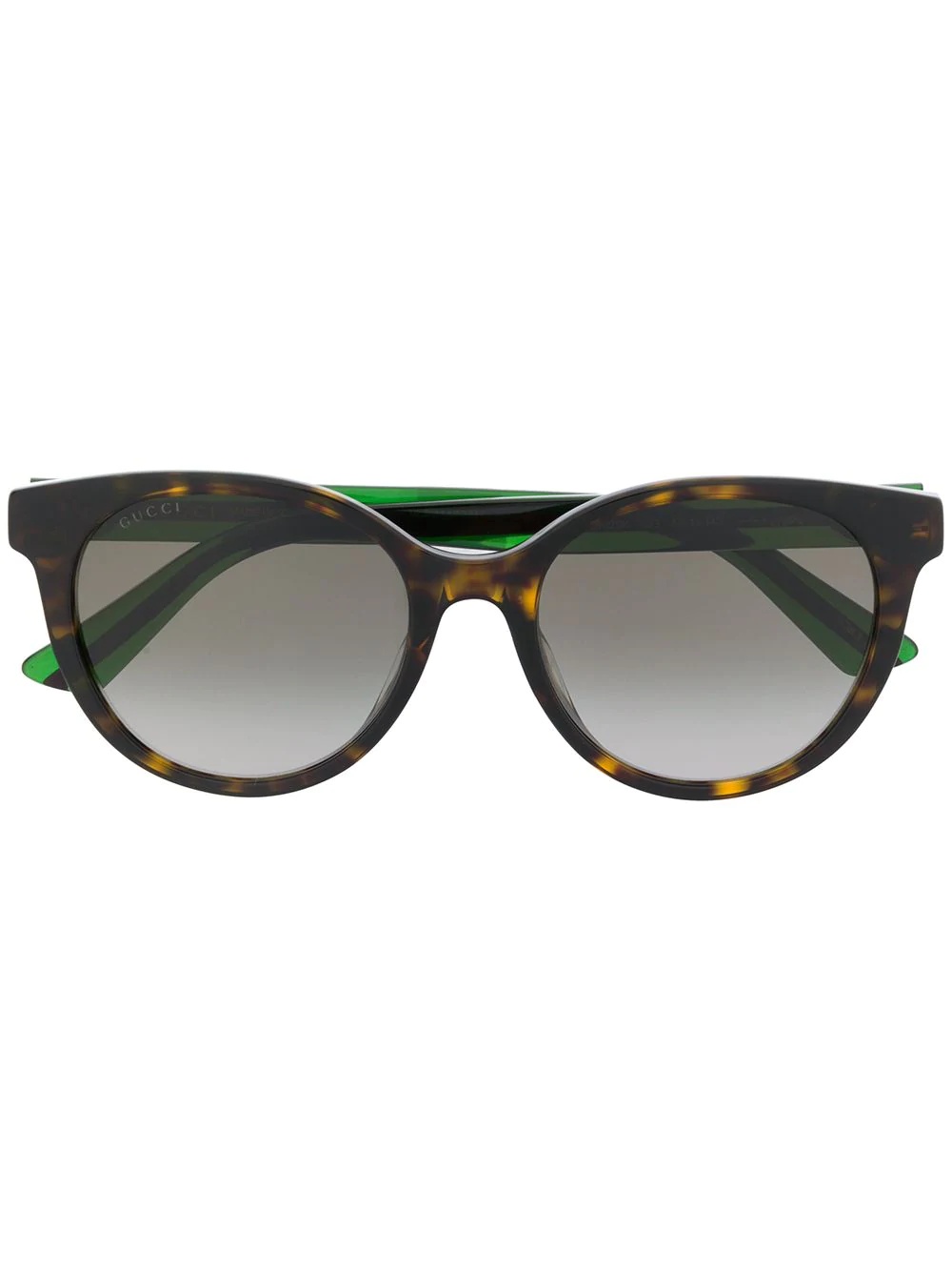 signature Web-stripe tortoiseshell sunglasses - 1