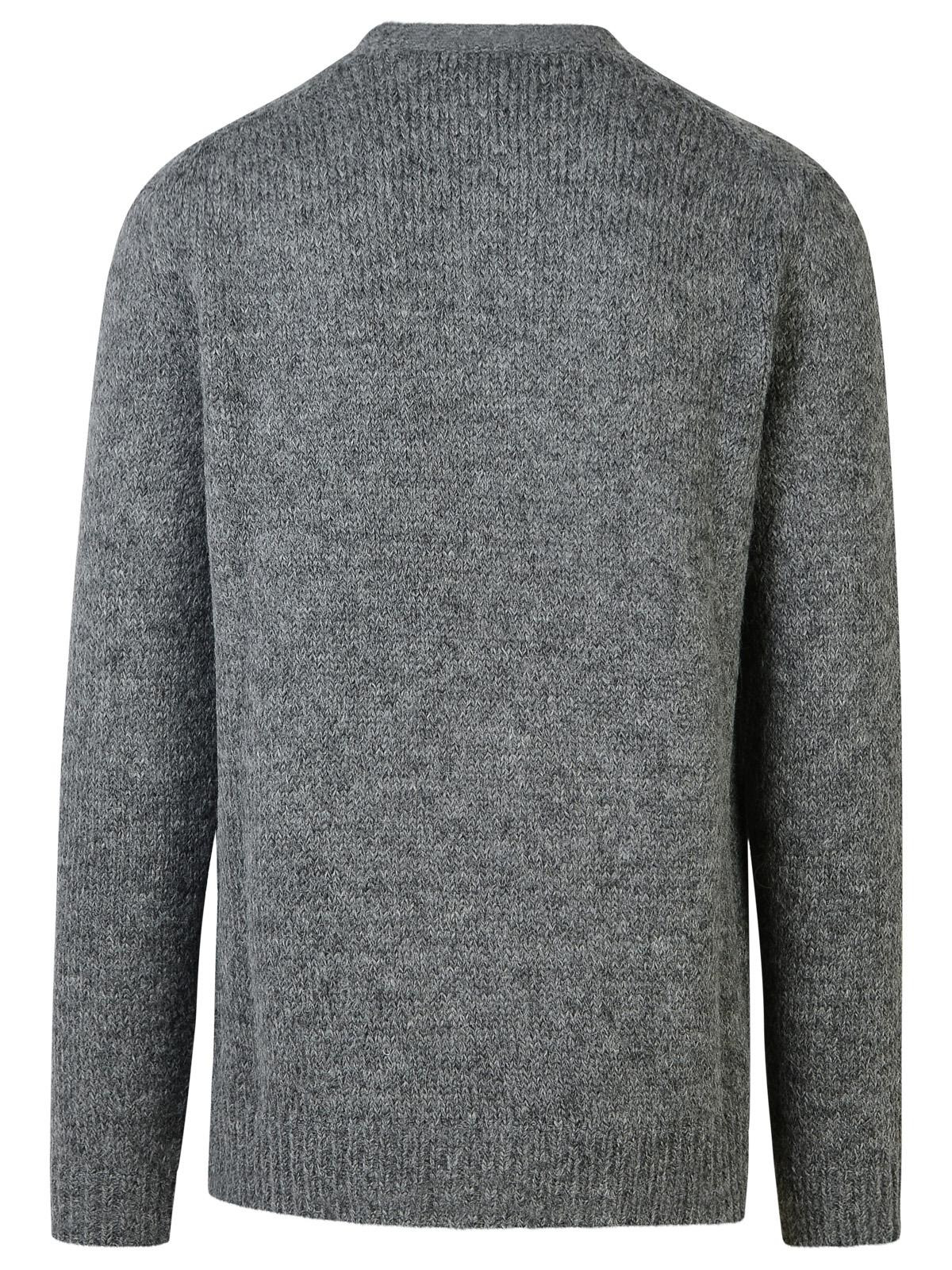 Jil Sander Grey Alpaca Blend Sweater Men - 3