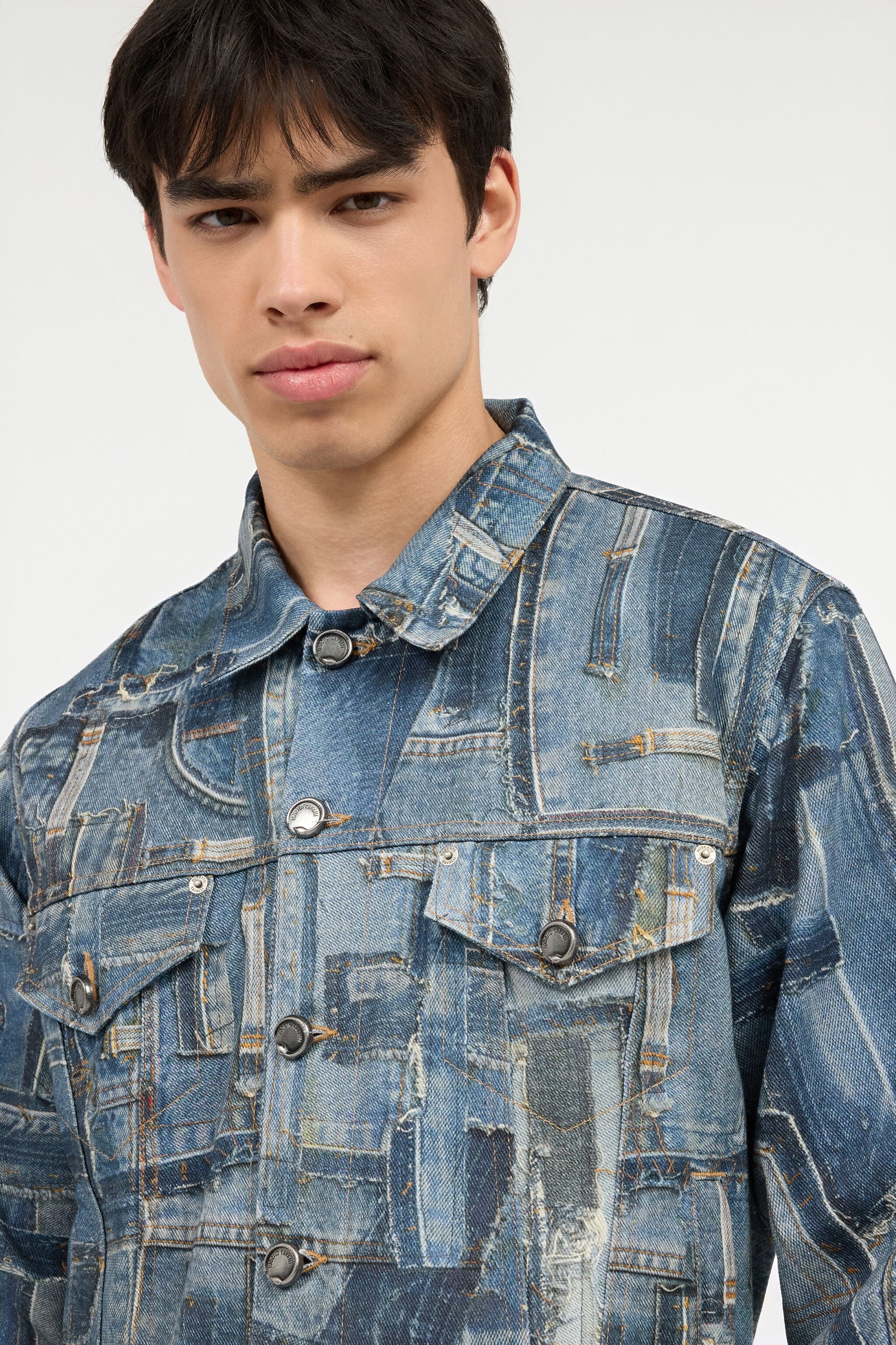 Capsule Collection Patchwork Denim Jacket - 6