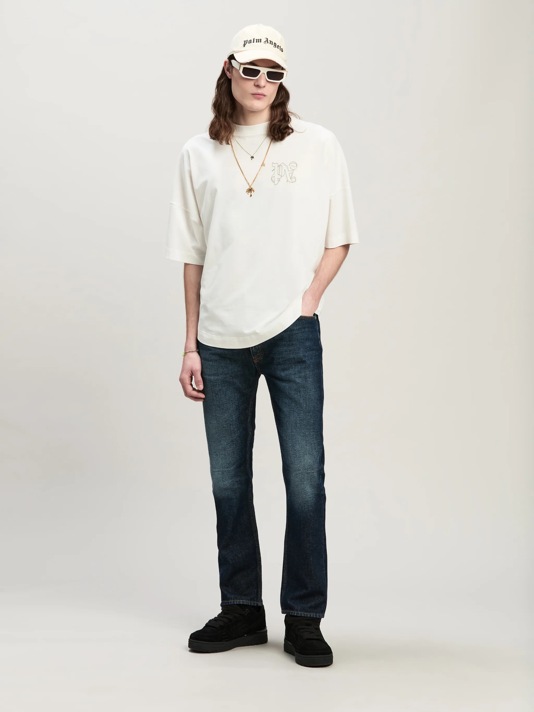 Embroidered Monogram T-Shirt - 2