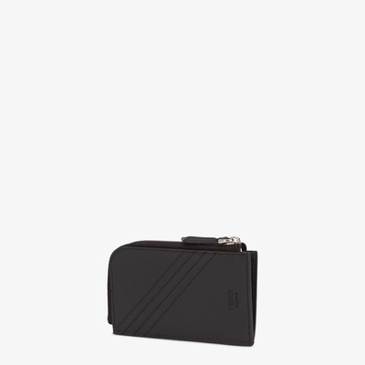 FENDI Black leather pouch outlook