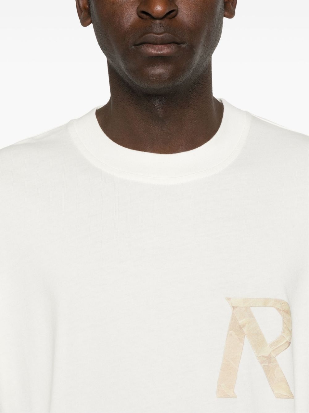 tape-detail T-shirt - 5