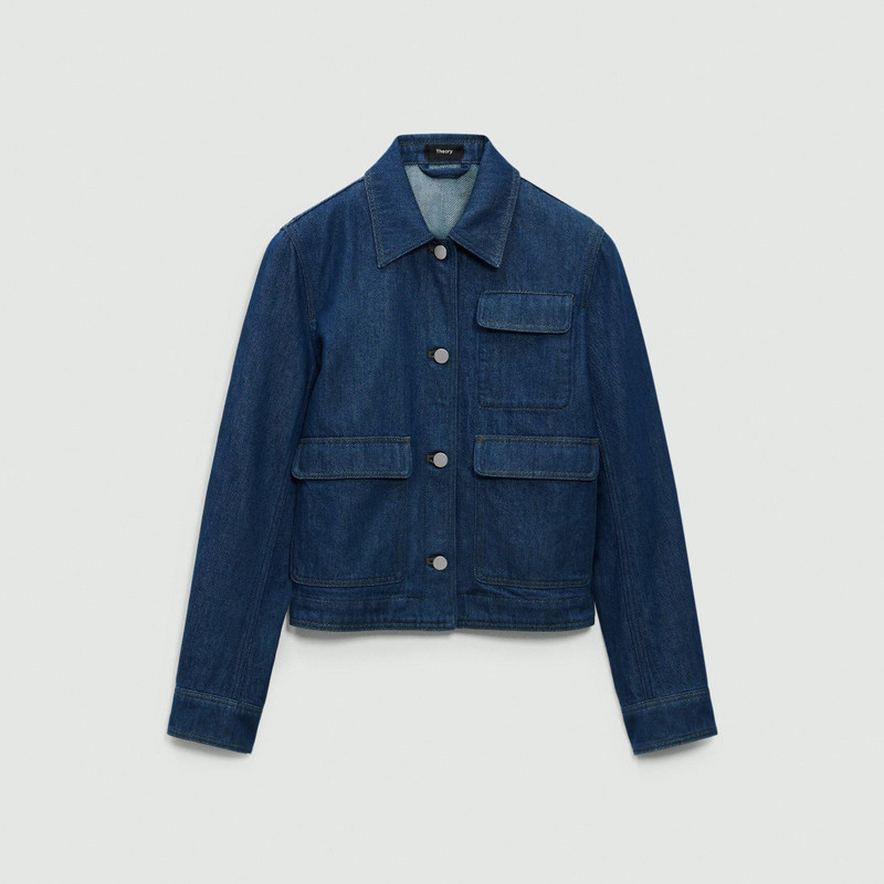 Casual Jacket in Relaxed Denim - 1