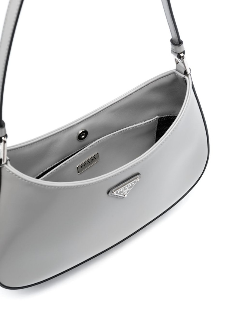 Cleo brushed leather shoulder bag 6