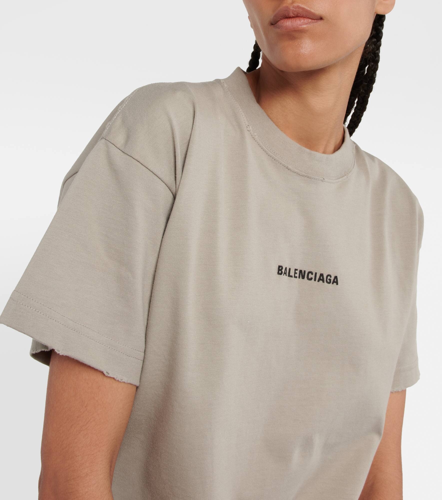 Logo cotton T-shirt - 4