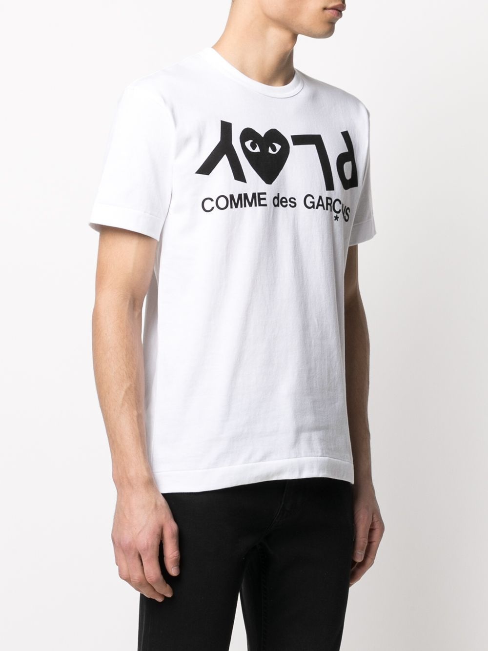 logo-print T-shirt - 3