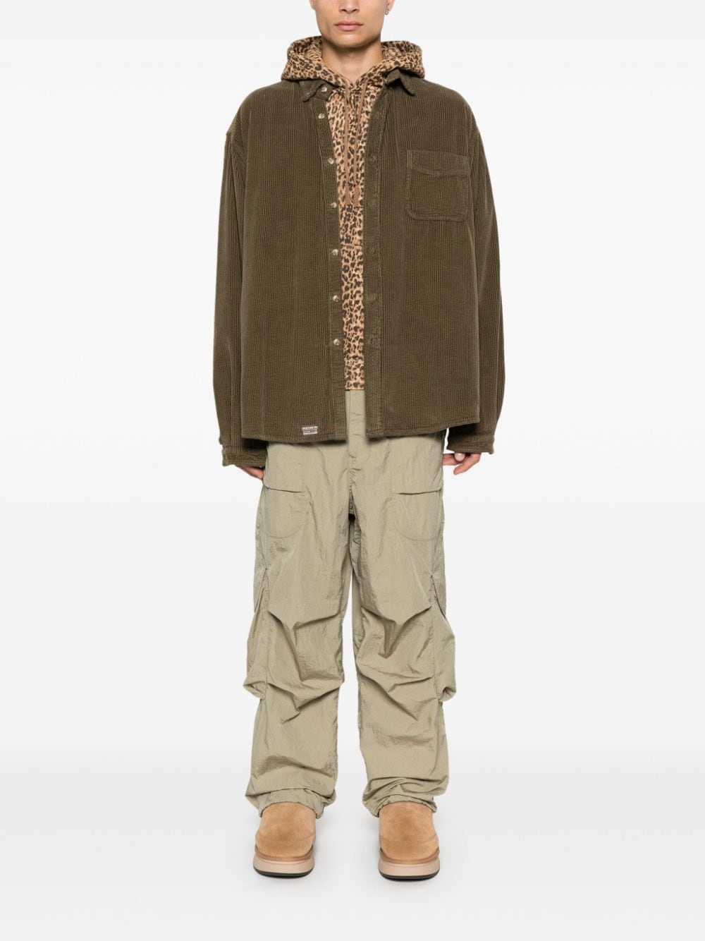 corduroy shirt - 2