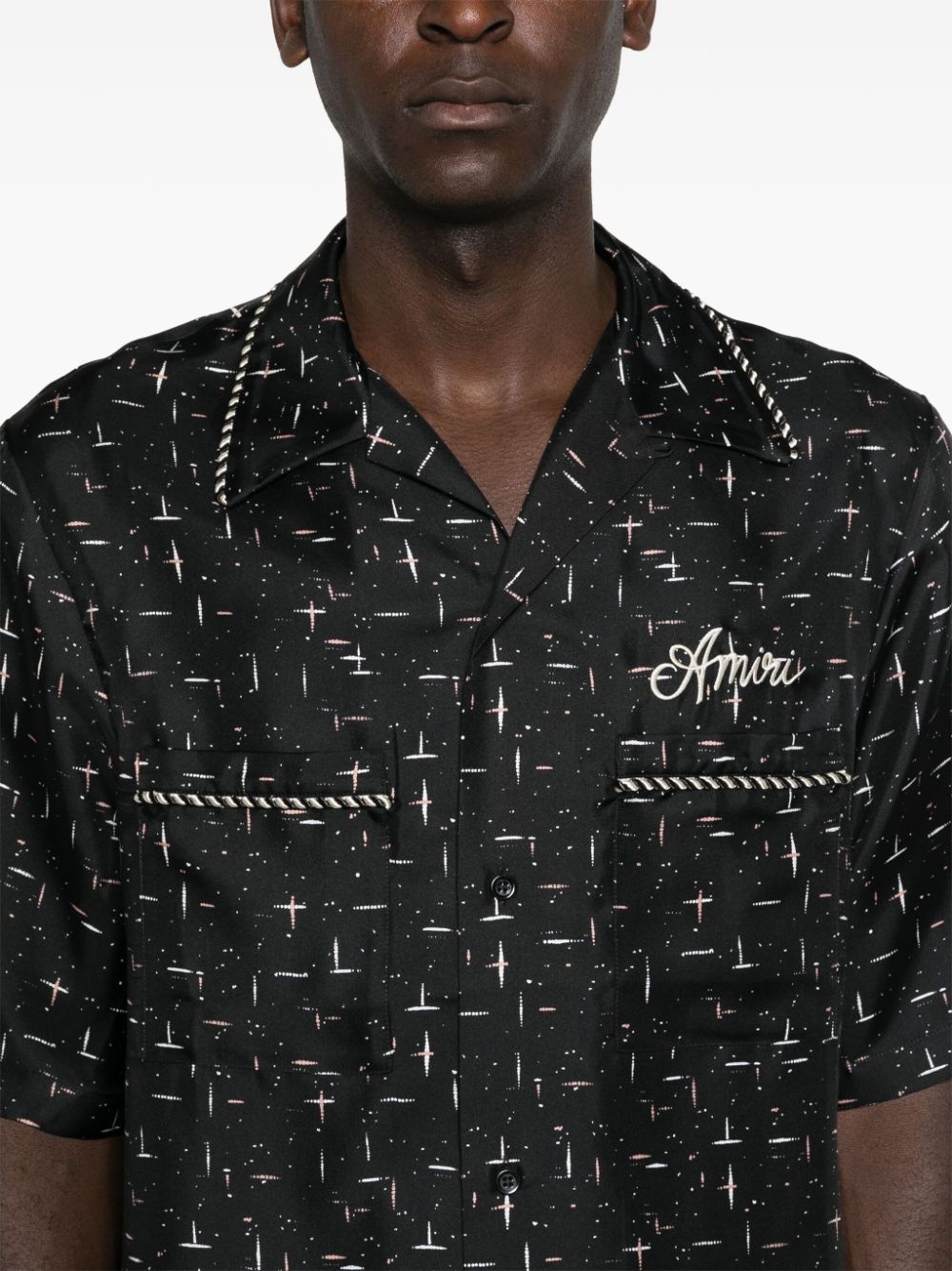 dash-print shirt - 5