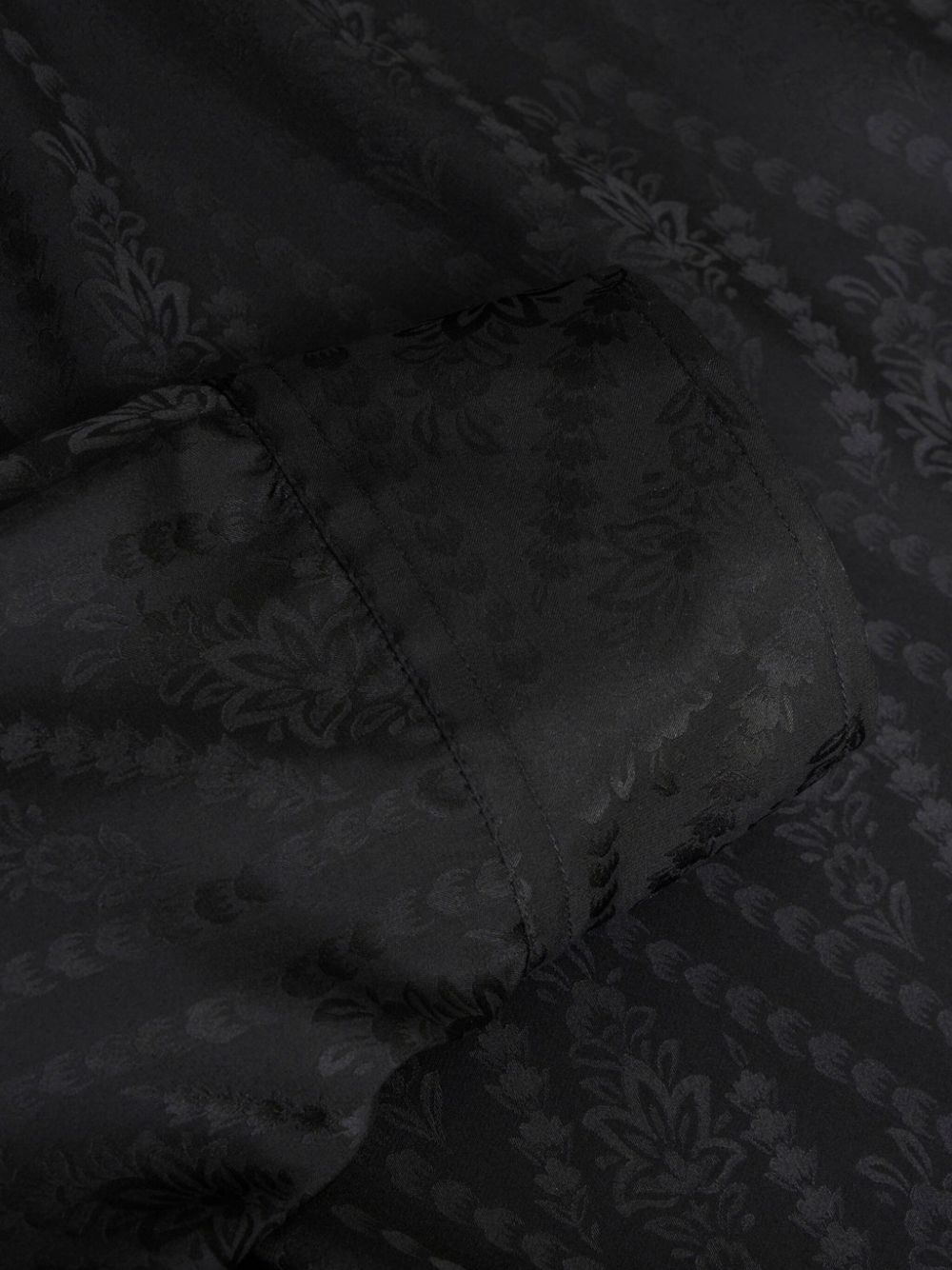 jacquard silk shirt - 4