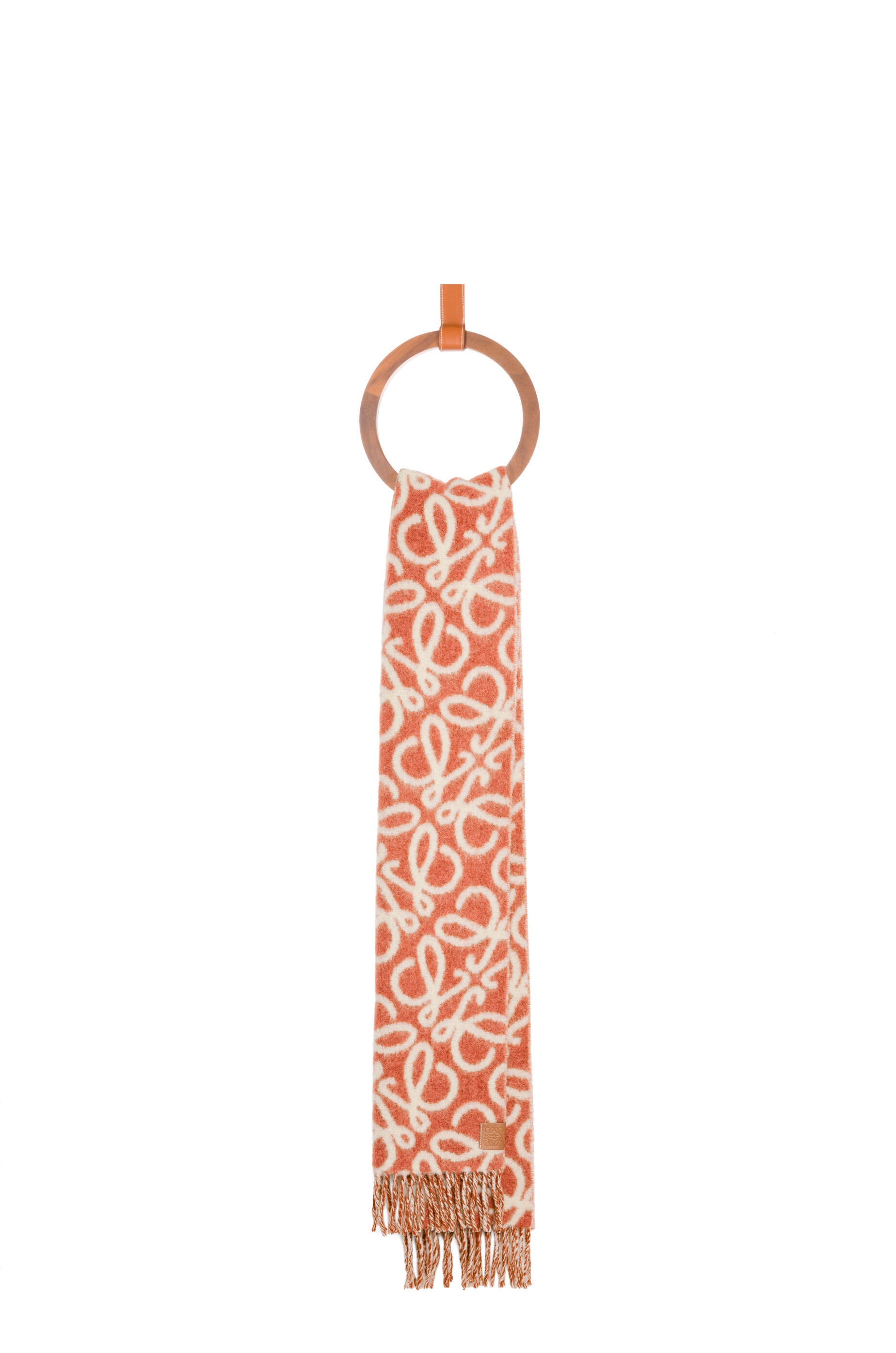 Anagram scarf in alpaca and wool - 1