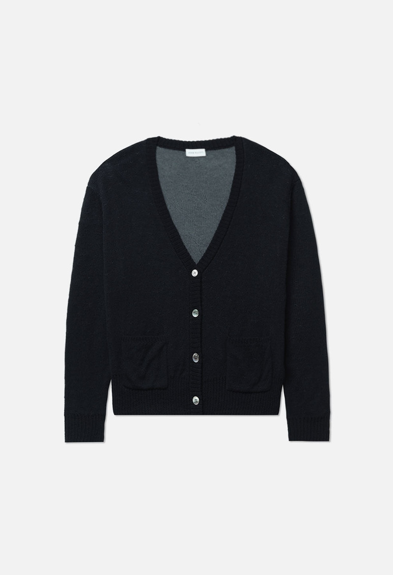 HIGH TWIST WOOL CARDIGAN 1