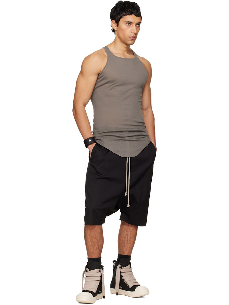 Rick Owens Black Temple Rick S Pods Shorts outlook