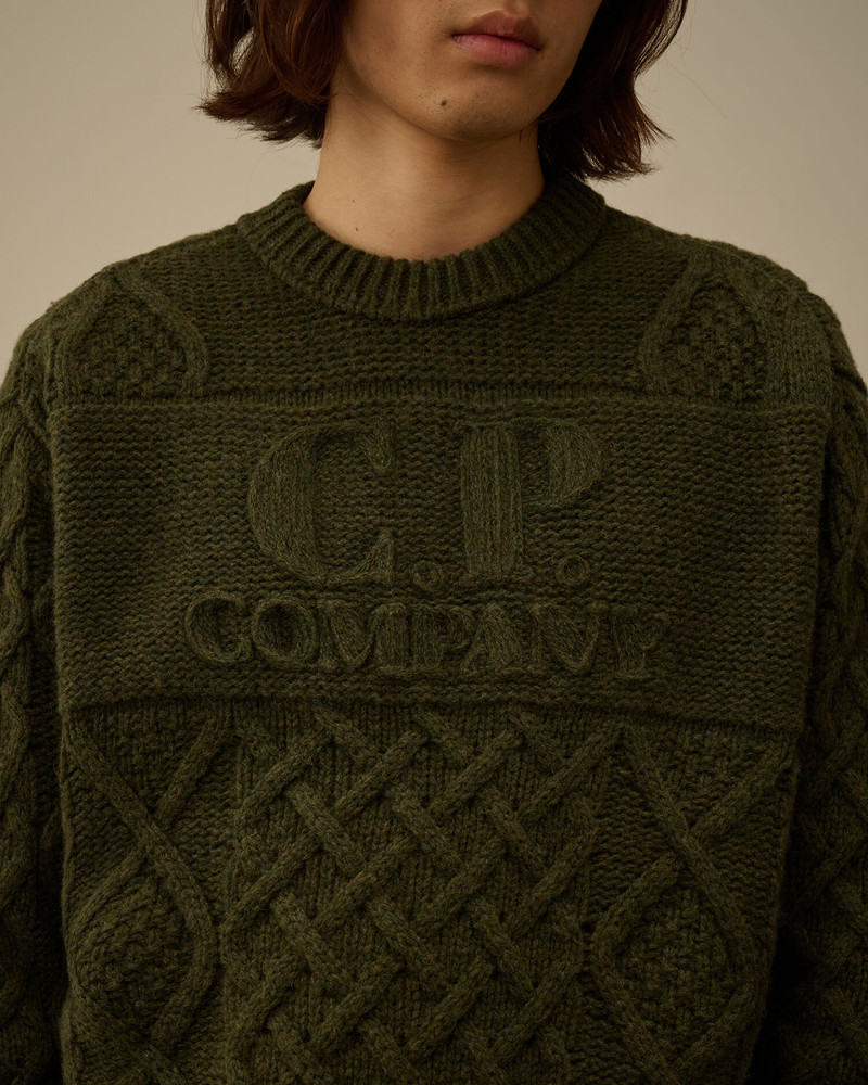 Wool Soft Shetland Crewneck Sweater 5