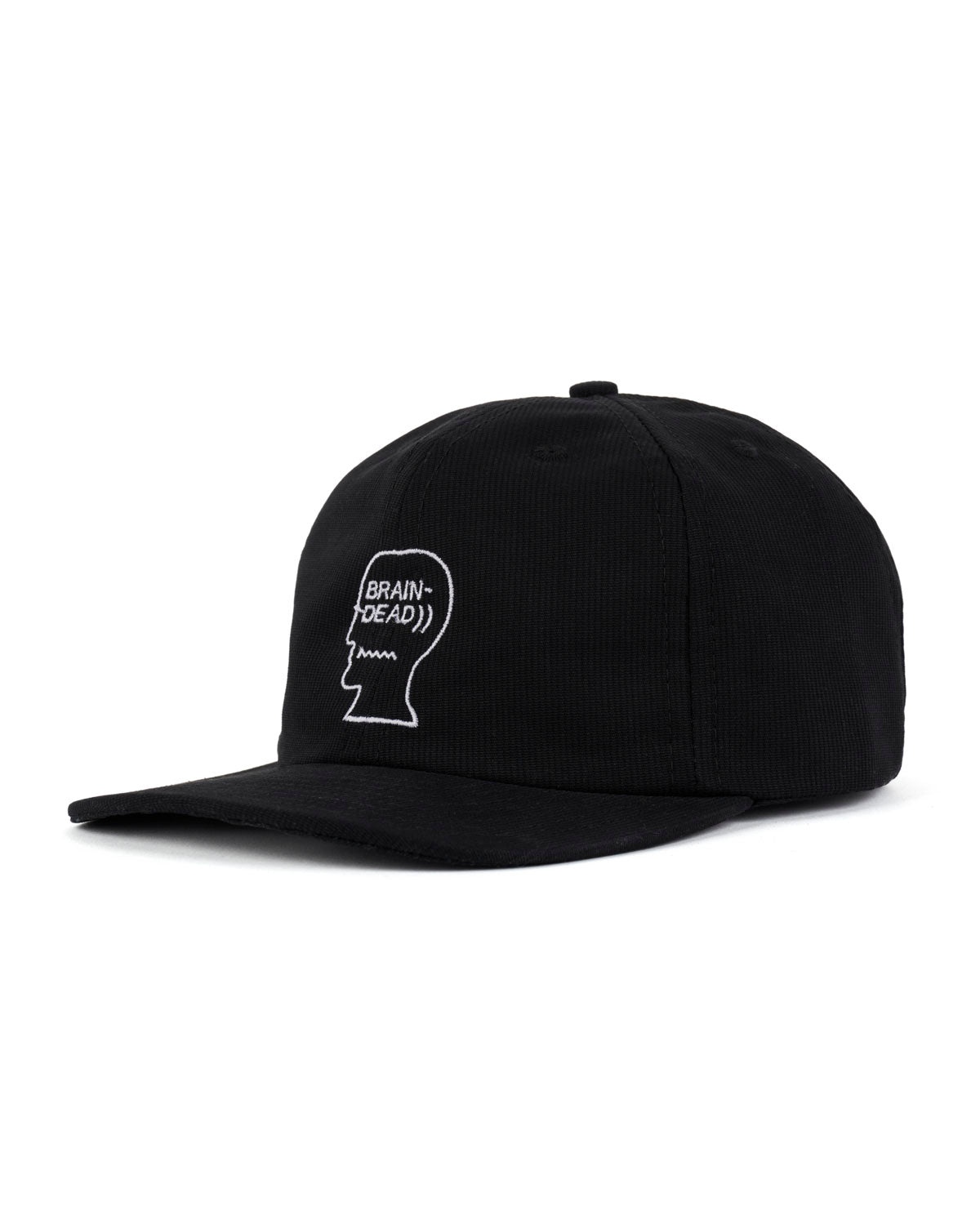 Bedford Cord Logohead Hat - Black - 3