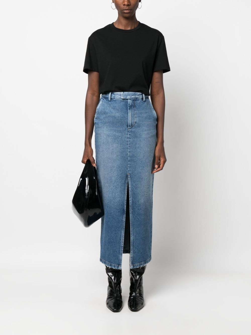 crew-neck cotton T-shirt - 2