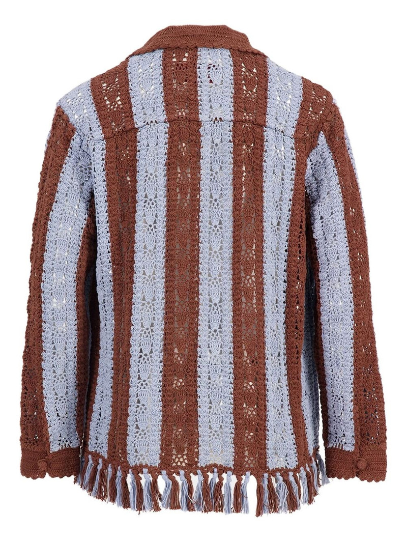 baziszt crochet-knit shirt outlook