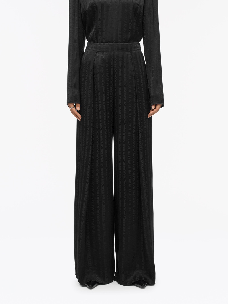 Cora Tiger Stripe Jacquard Trousers 3