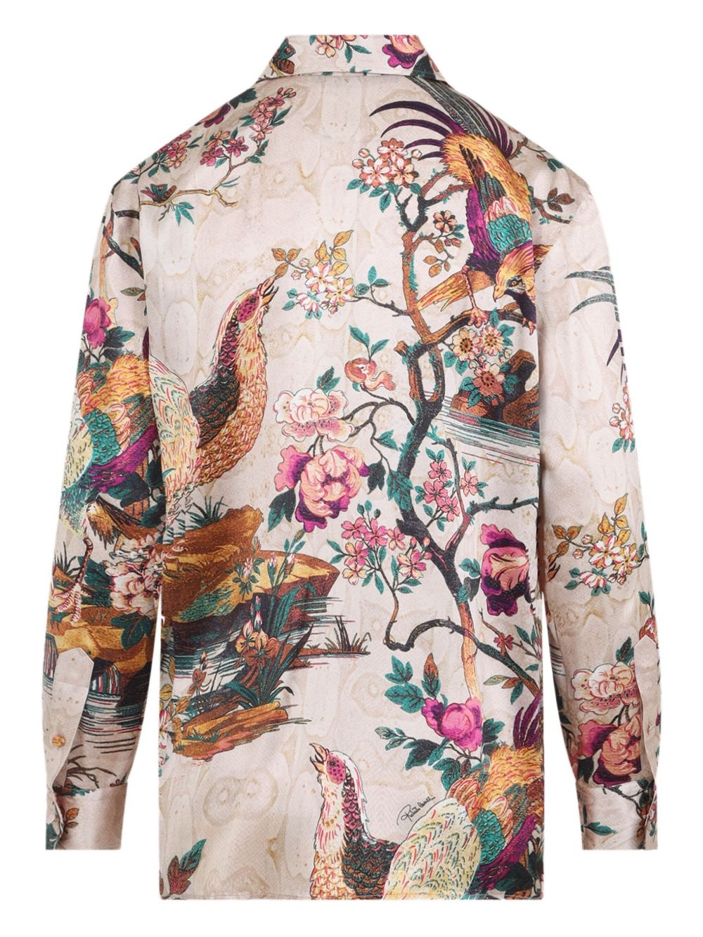 floral-print long-sleeve shirt - 2