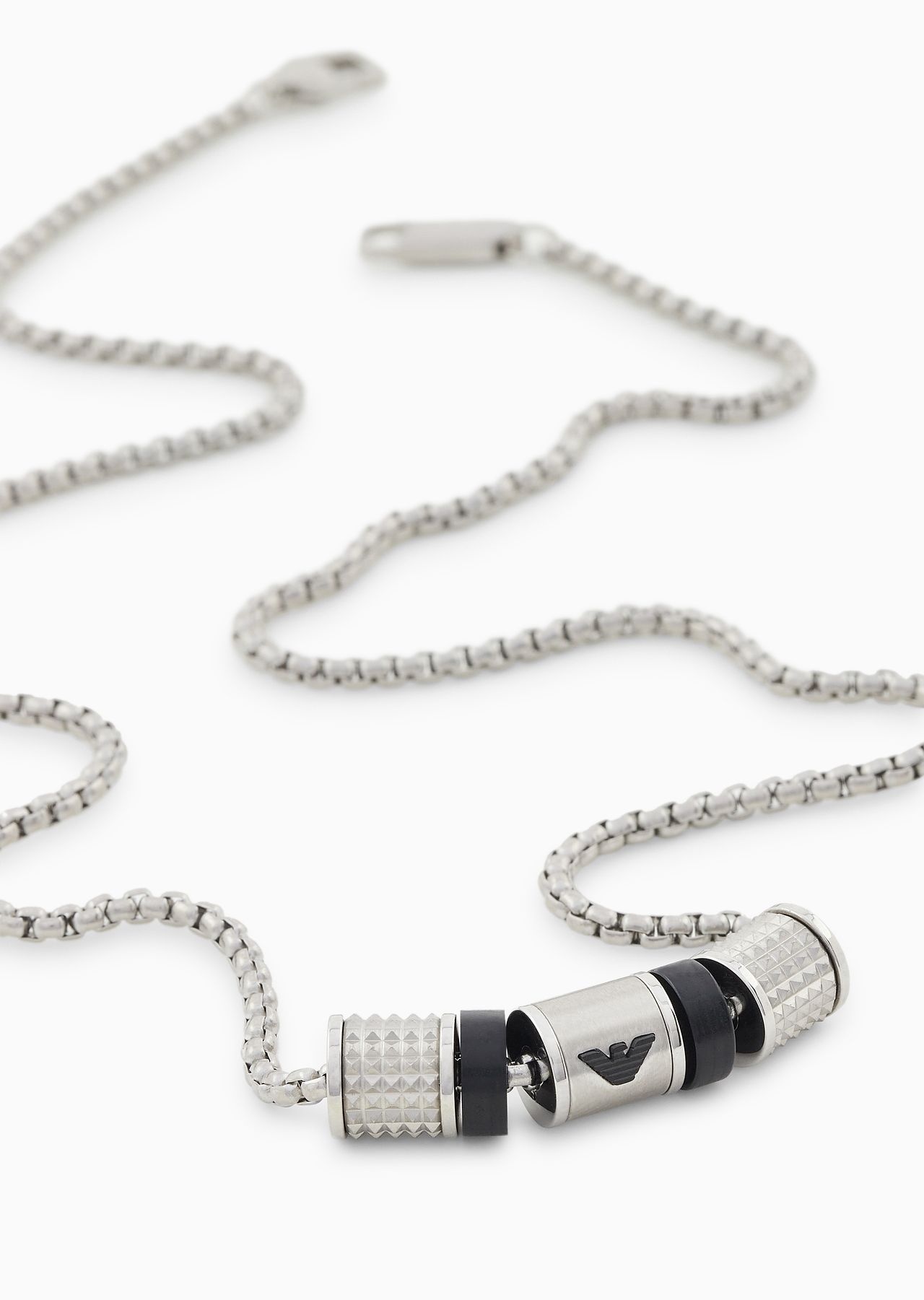 Onyx Rondelle Necklace - 2