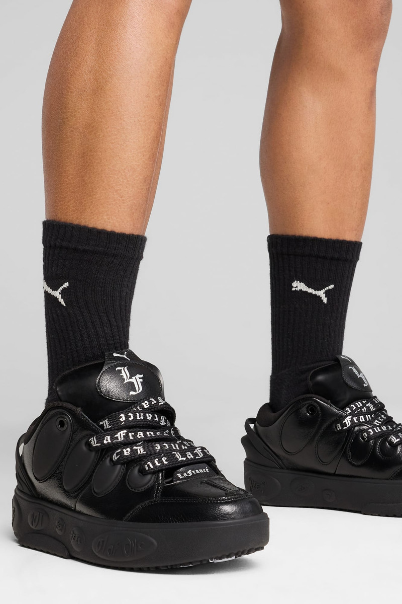 PUMA PUMA x LAMELO BALL LaFrancé Black Written in Chrome Men's Sneakers outlook