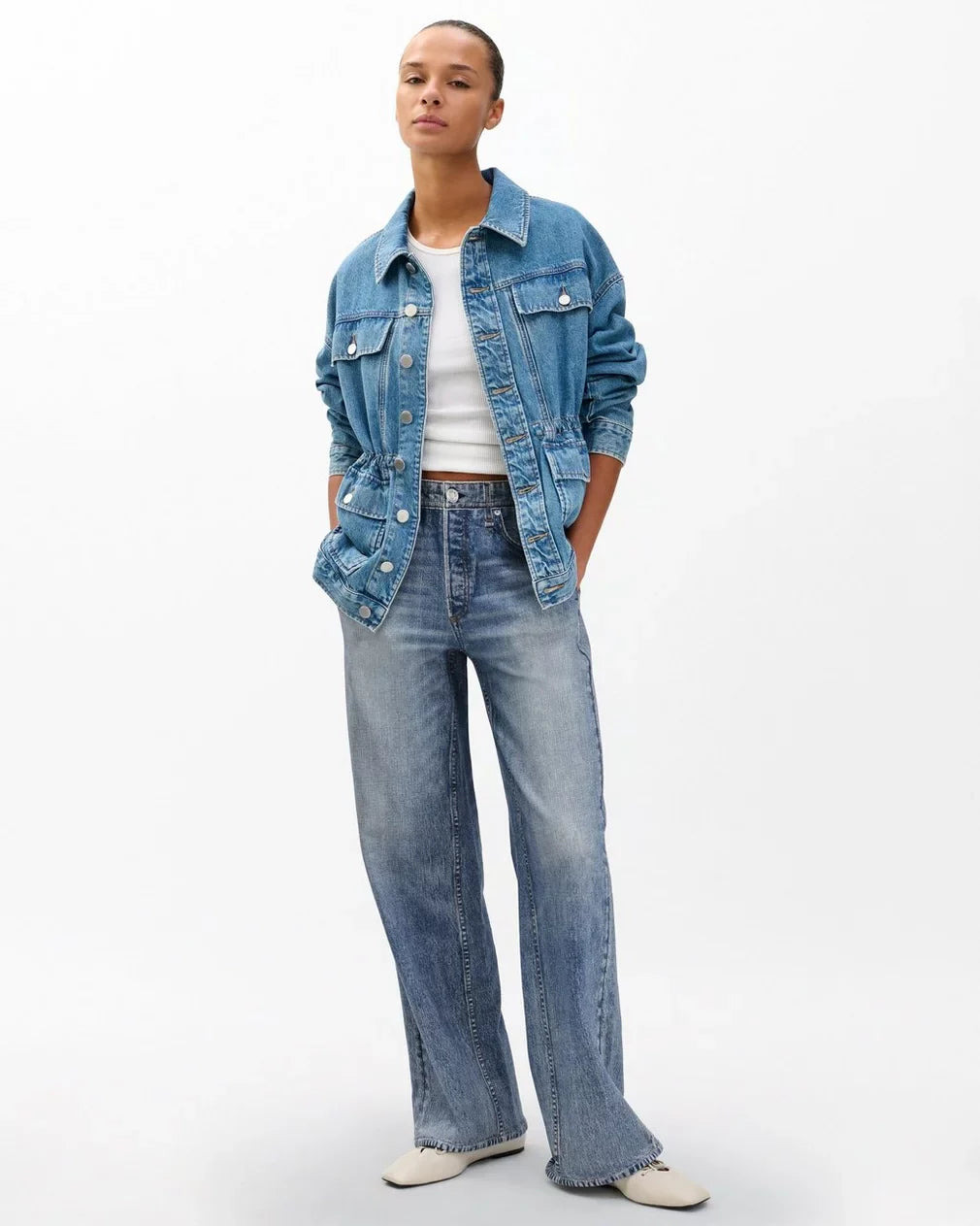 Miramar Terry Wide Leg Pants - 2