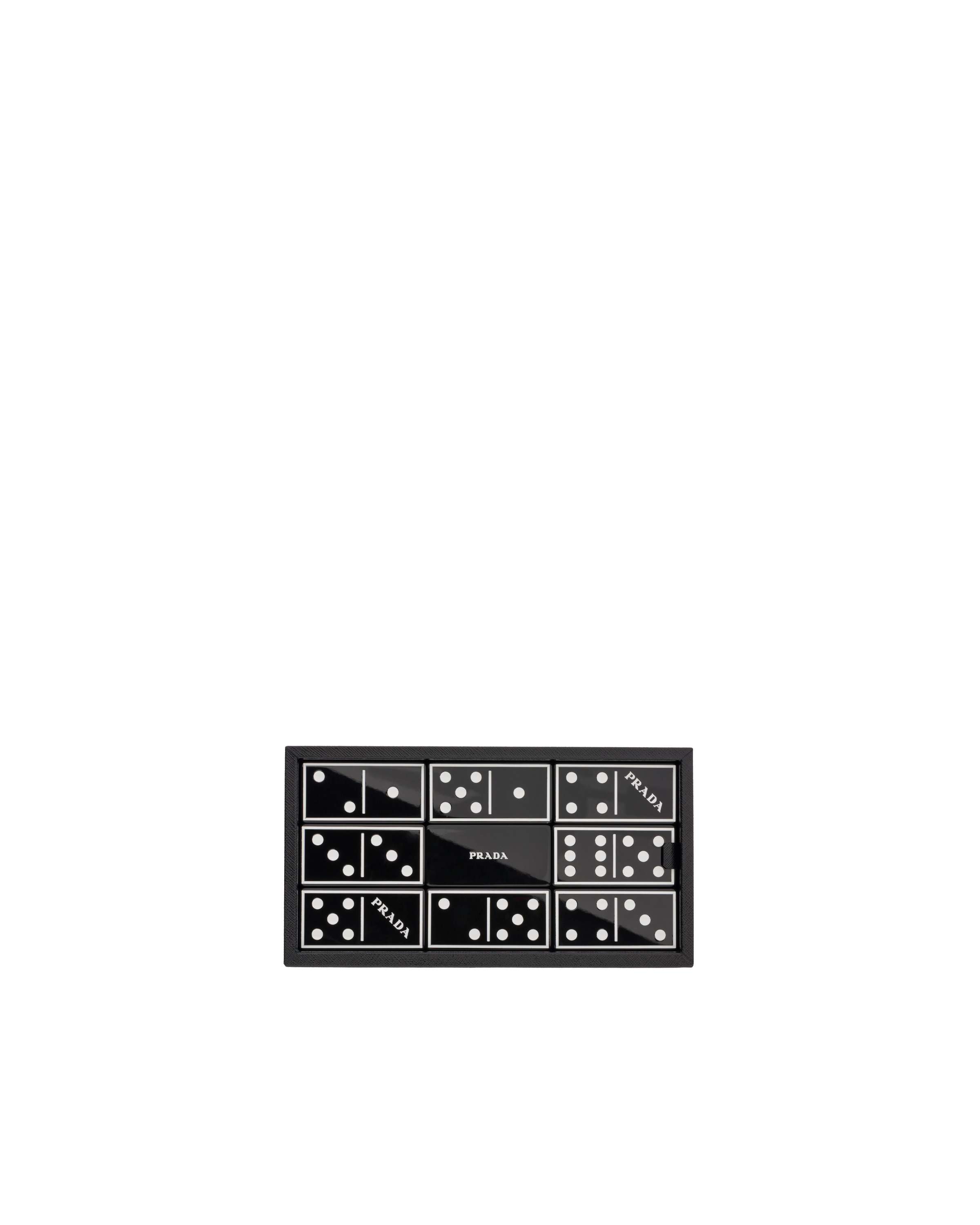 Saffiano leather Dominoes set - 2