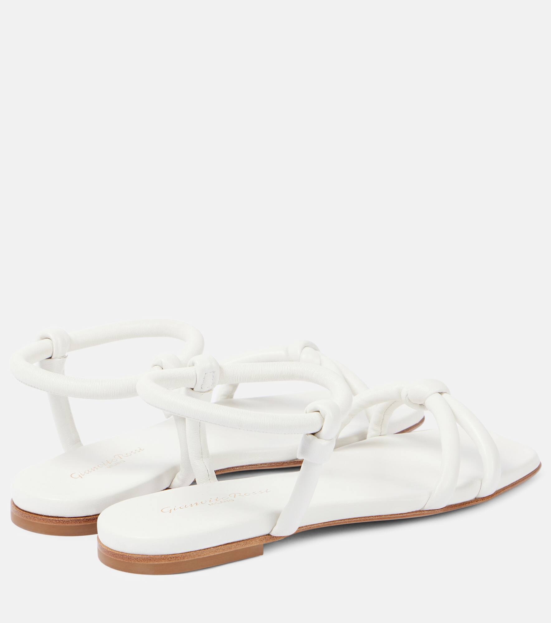 Juno leather sandals - 3
